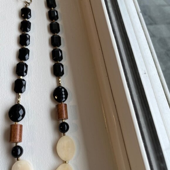 Simons faceted stones necklace. - Picture 3 of 4